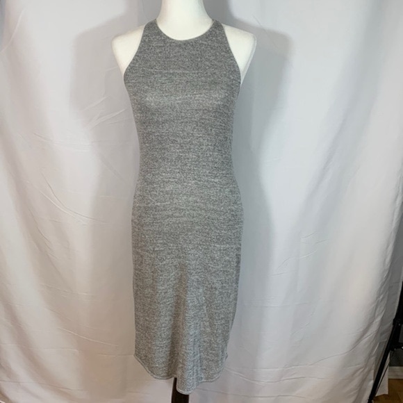 Wilfred Dresses & Skirts - Wilfred Free Aritzia Light Grey Maxi Bodycon Dress